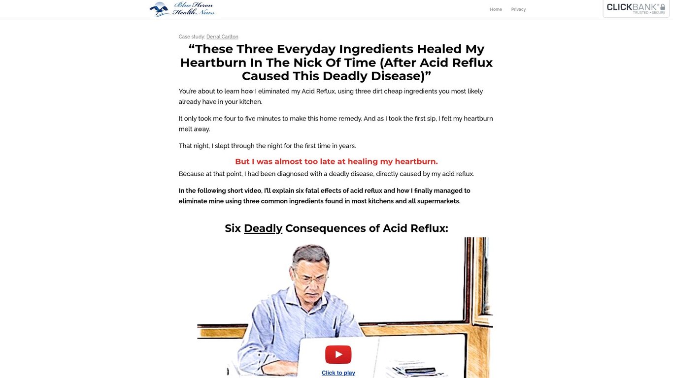 The Acid Reflux Strategy