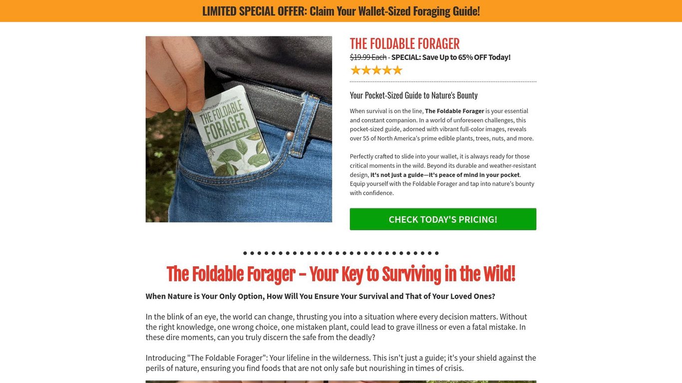 The Foldable Forager