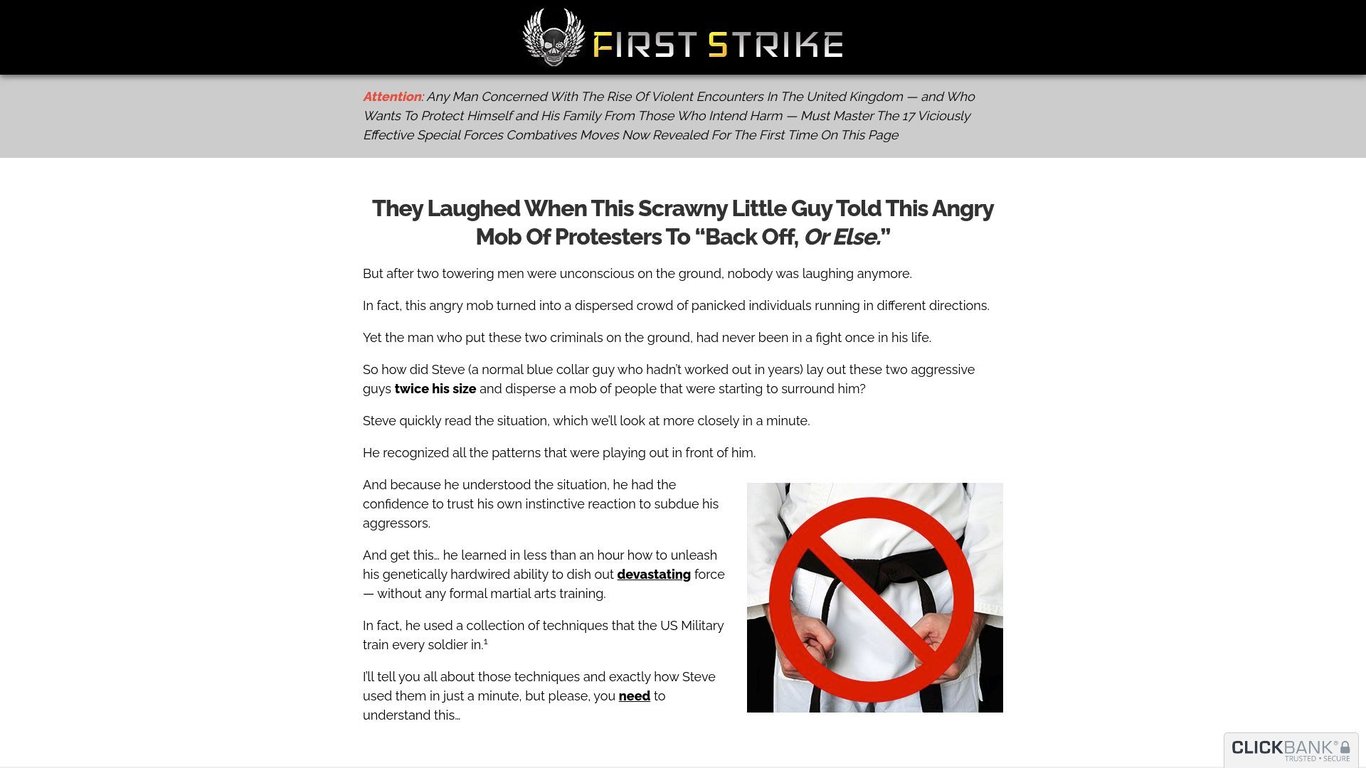 First Strike - Designed By SWAT Team Leader