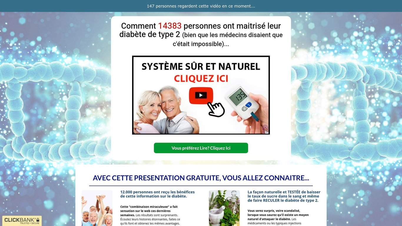 Clé Diabète Type 2 - French Diabetes´s Natural Control