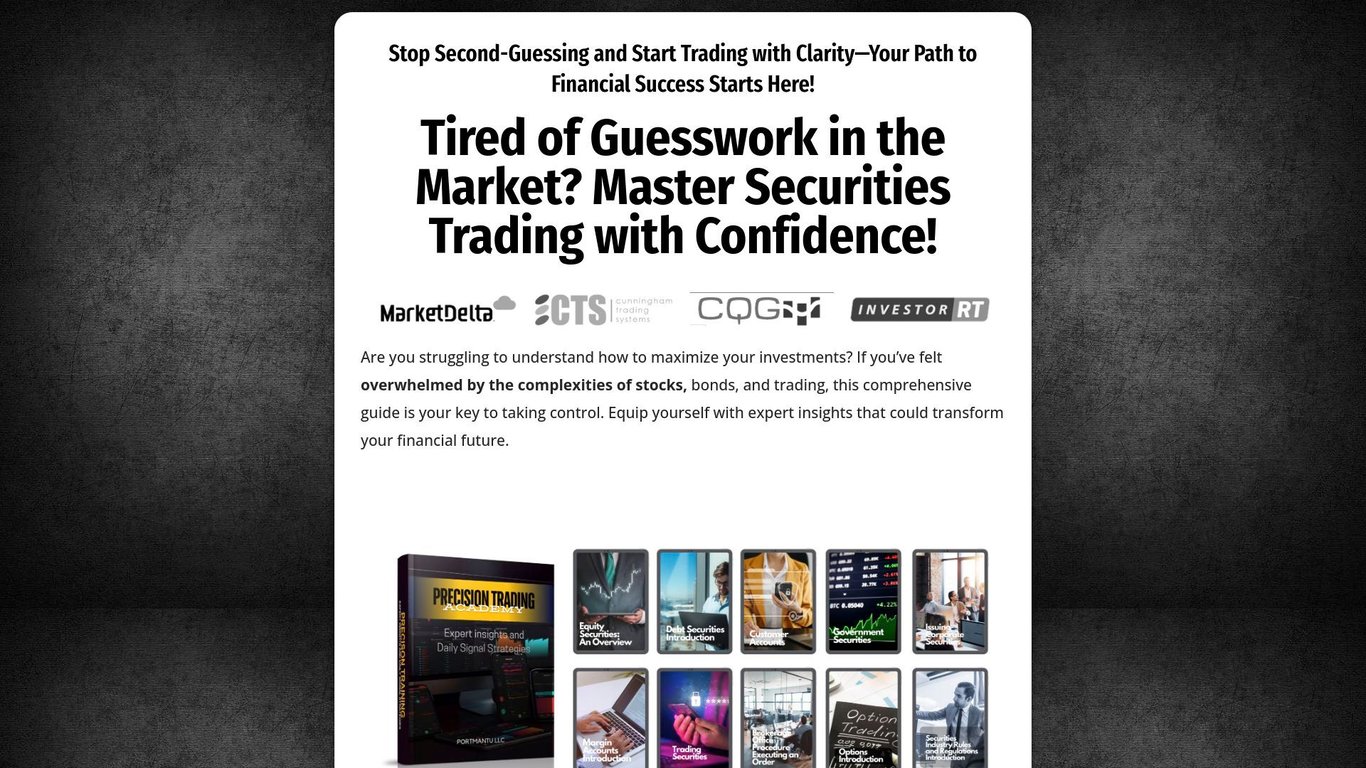 Precision Trading Academy: Master Securities Trading