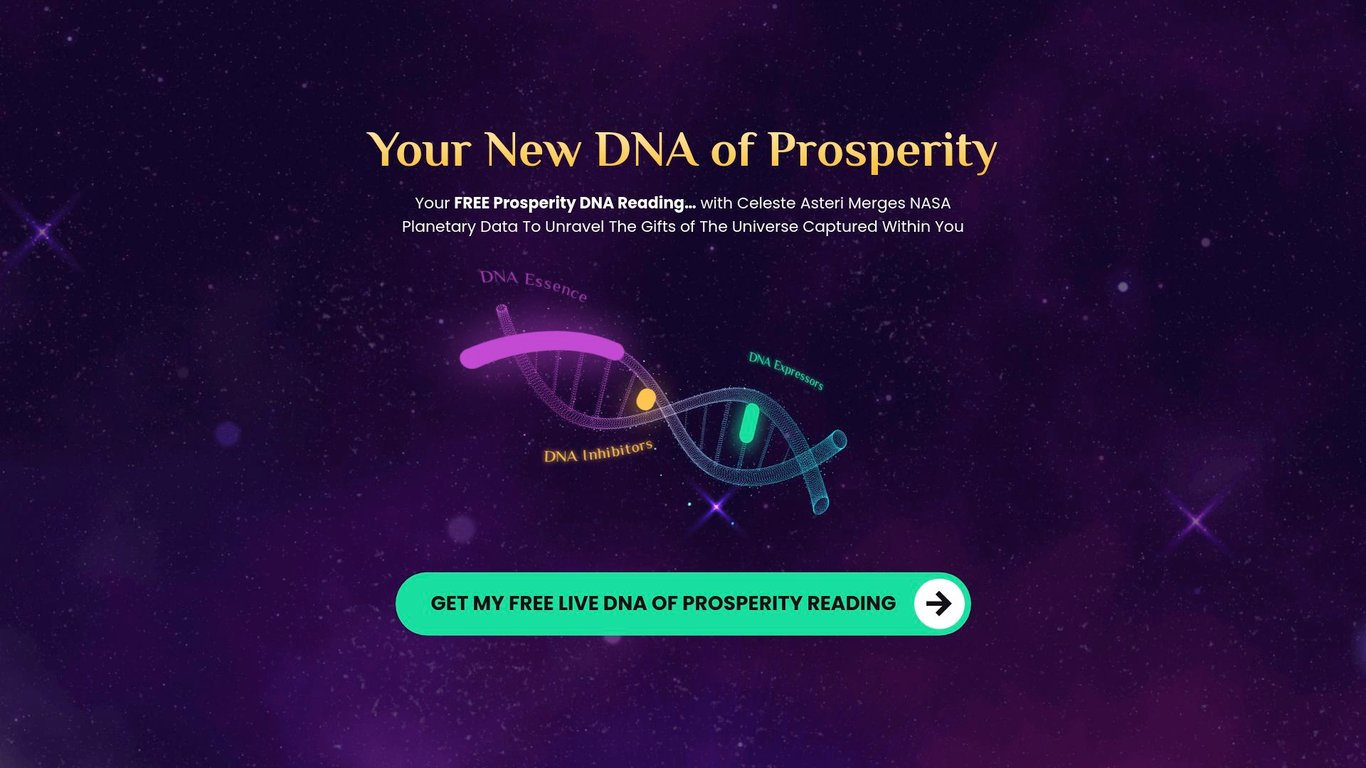 DNA MAGIC READING - WEALTH MANIFESTATION 