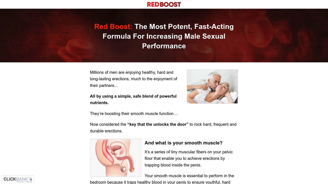 Red Boost - Male Health Supplement