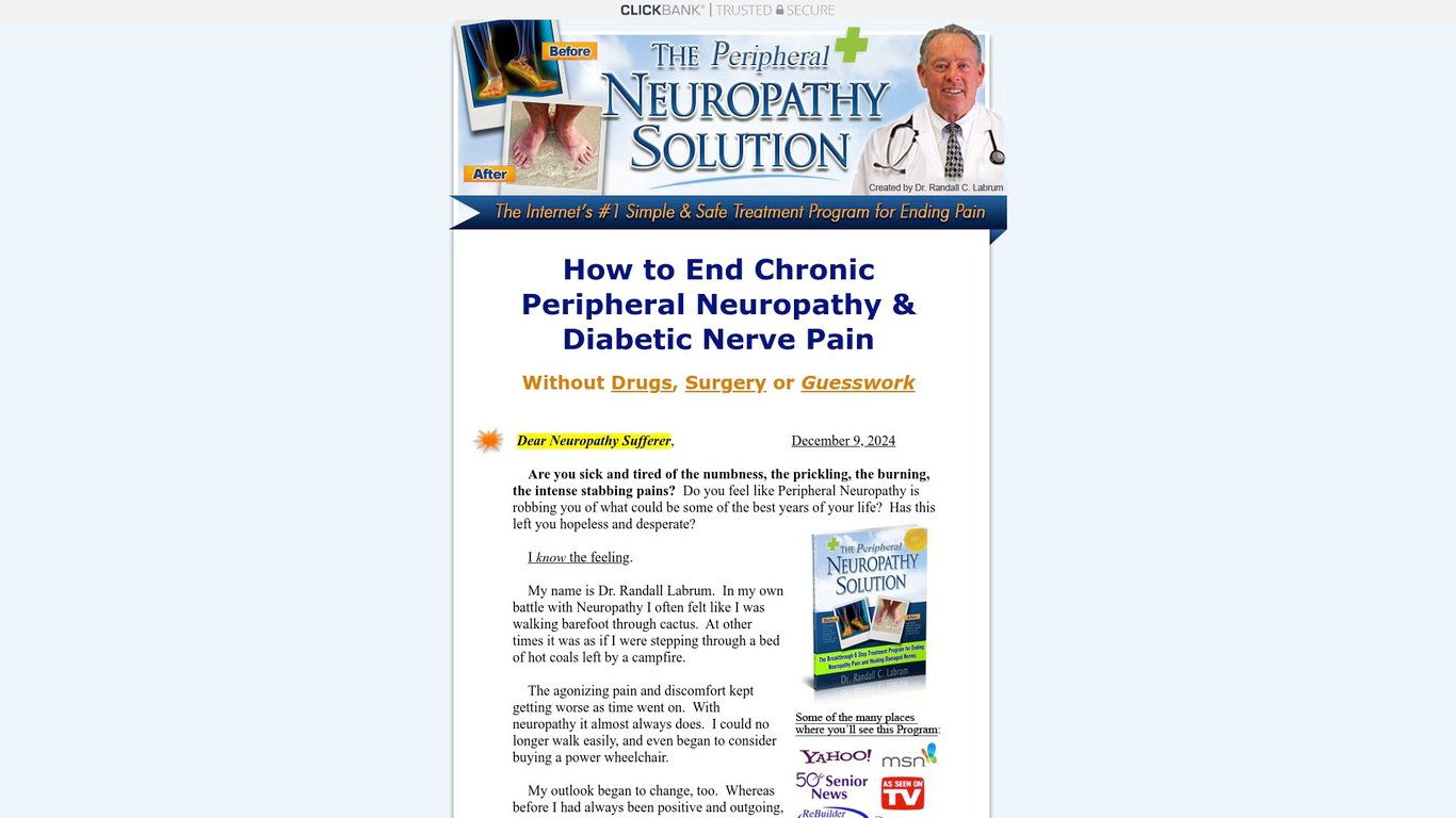 The Neuropathy Solution Program