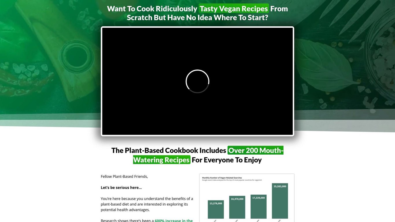 The Complete Plant Based Recipe Cookbook - 200+ Vegan Recipes