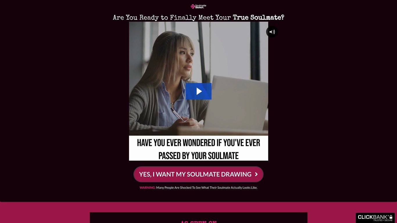 Soulmate Sketch. Over $2,000,000 Paid to Affiliates. It Just Converts 