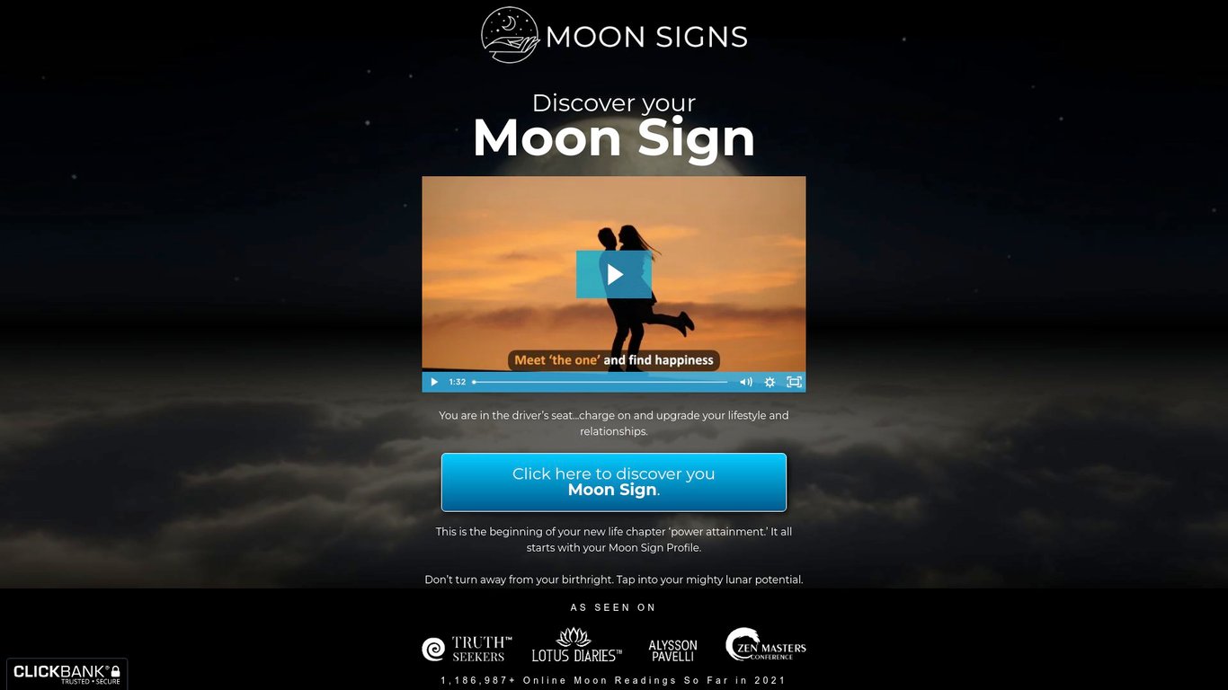 Moon Sign Reading - The Astrological Offer That Reveals the Real You!