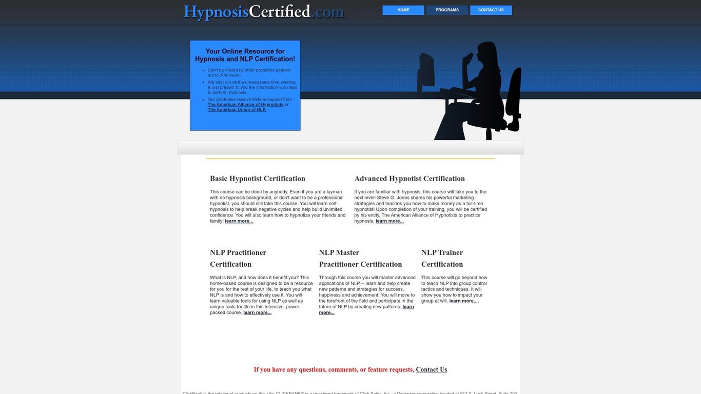 Hypnosis & NLP Certification Courses!