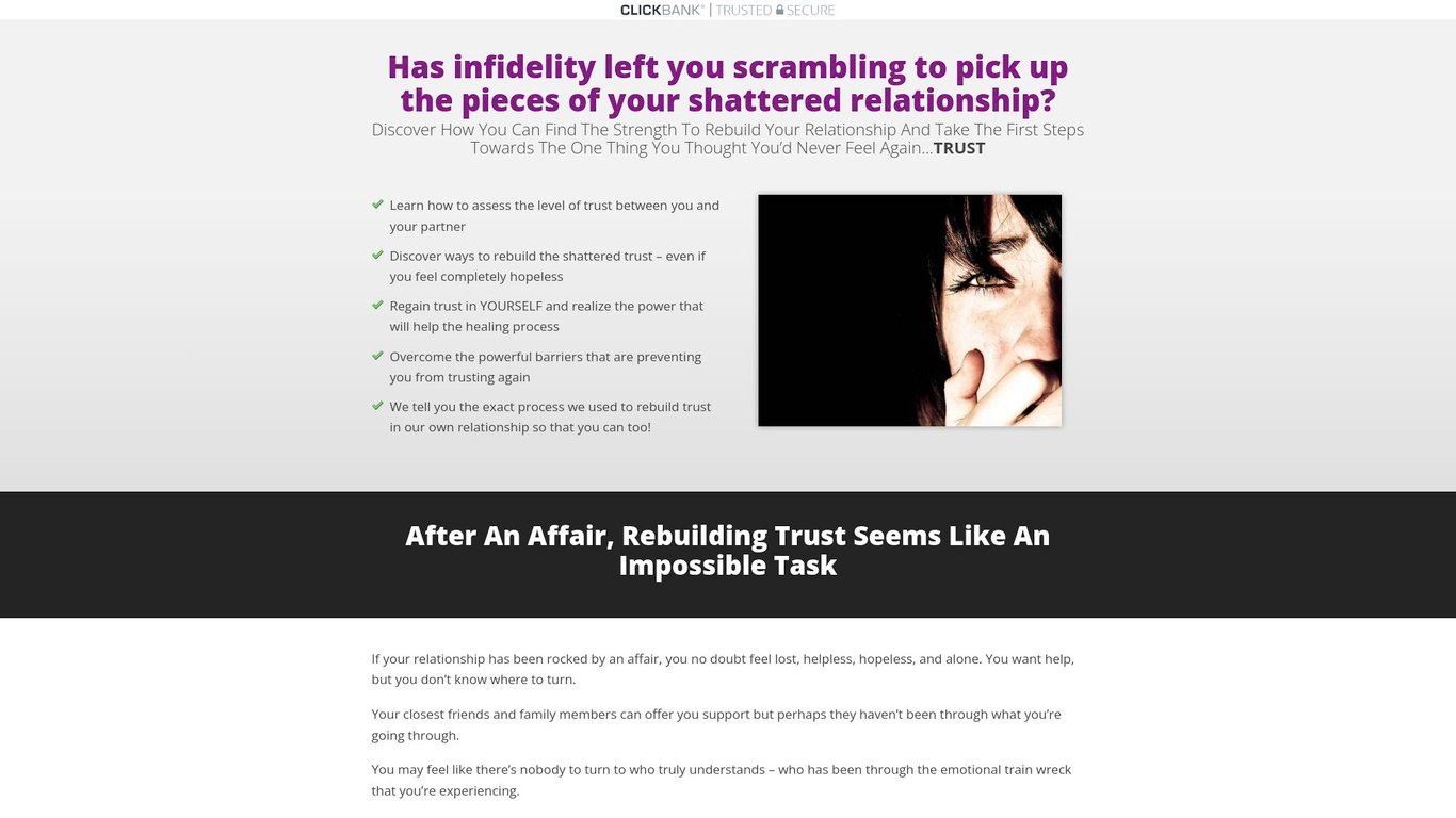 Journey to Trust:  Rebuilding Trust After an Affair