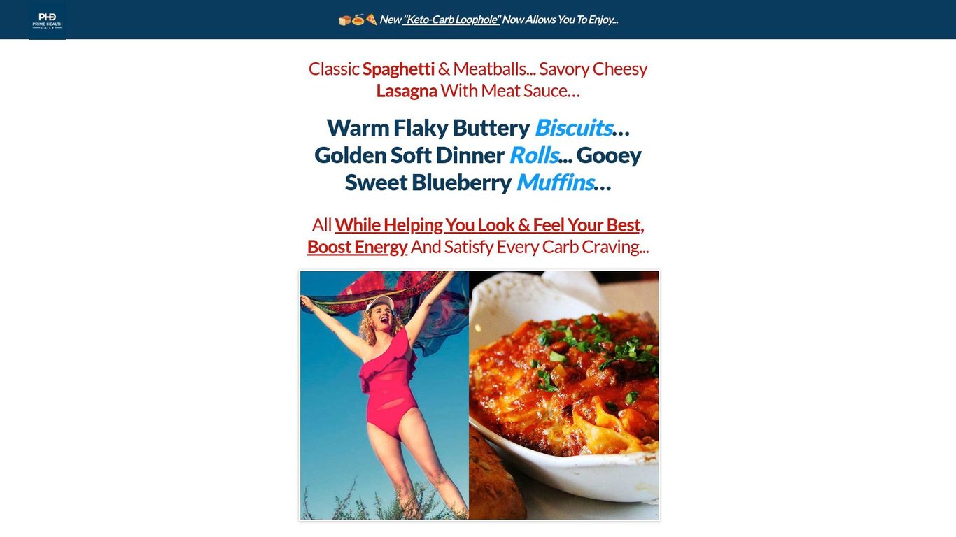 NEW! Keto Carbs (Free+Shipping) PLUS Several Cookbook/Nutrition Offers