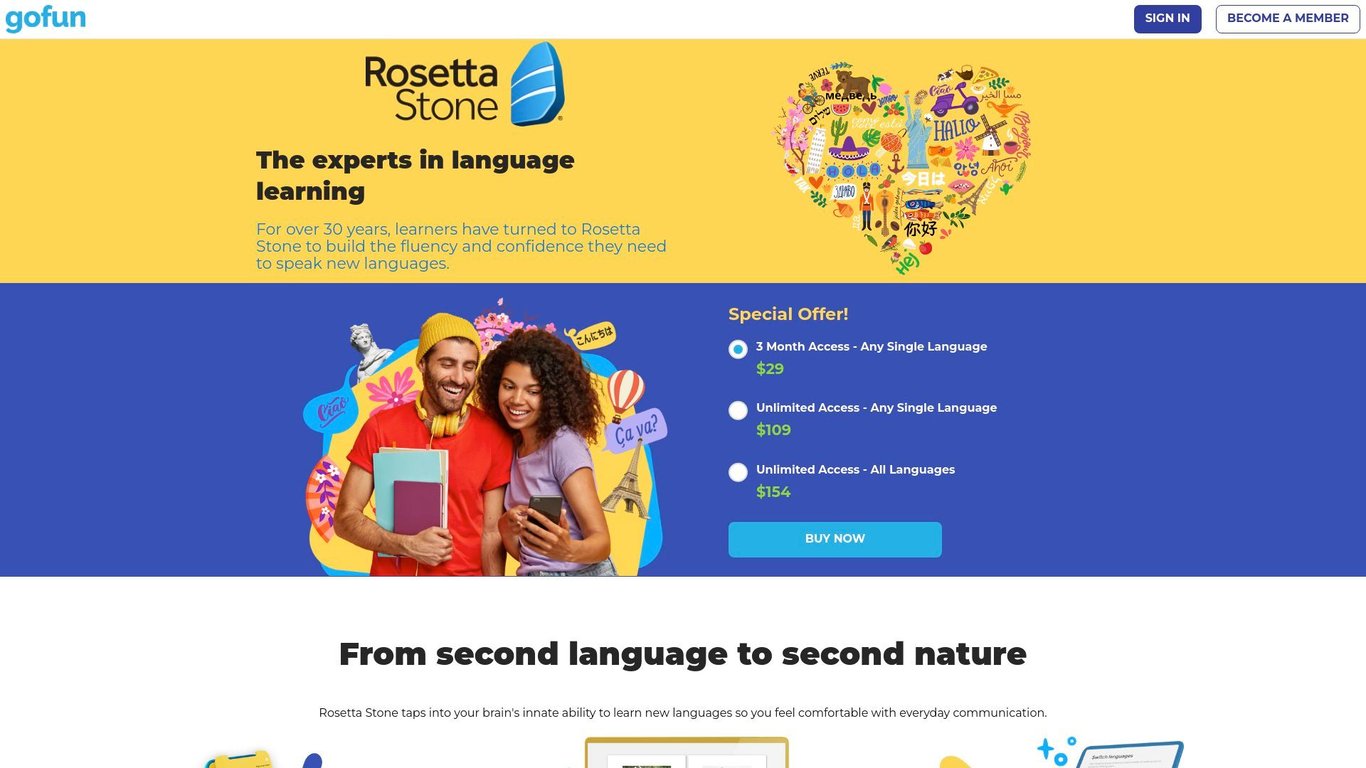 ROSETTA STONE!!! NEW TRUSTED OFFER!!