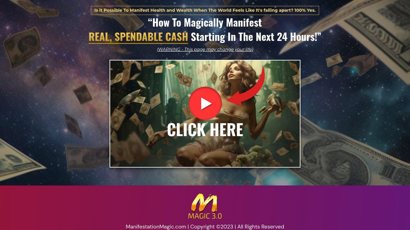 2021 Updated Manifestation Magic v2.0 Mega Hit!