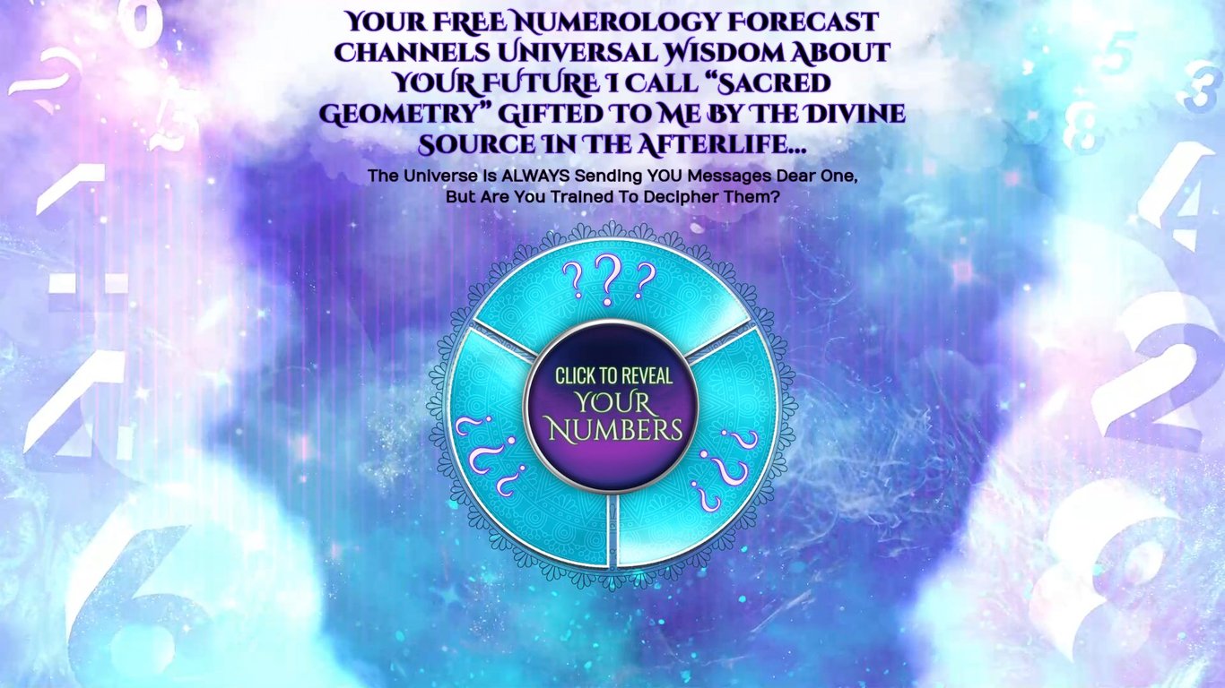 2021 Numerology Forecast - Hot NEW Offer $2+ EPC