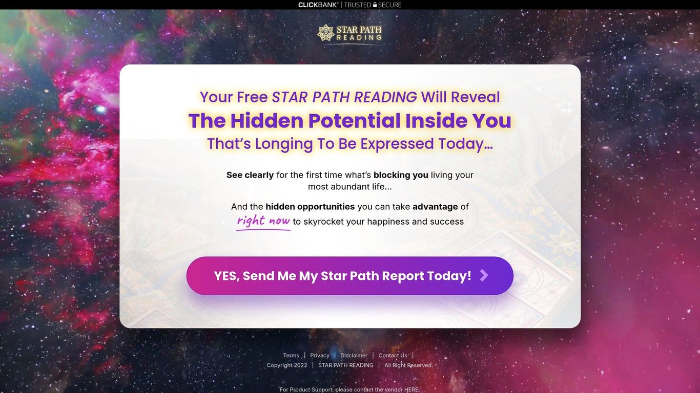 Star Path Reading -EPC STAR- Astrology Reading