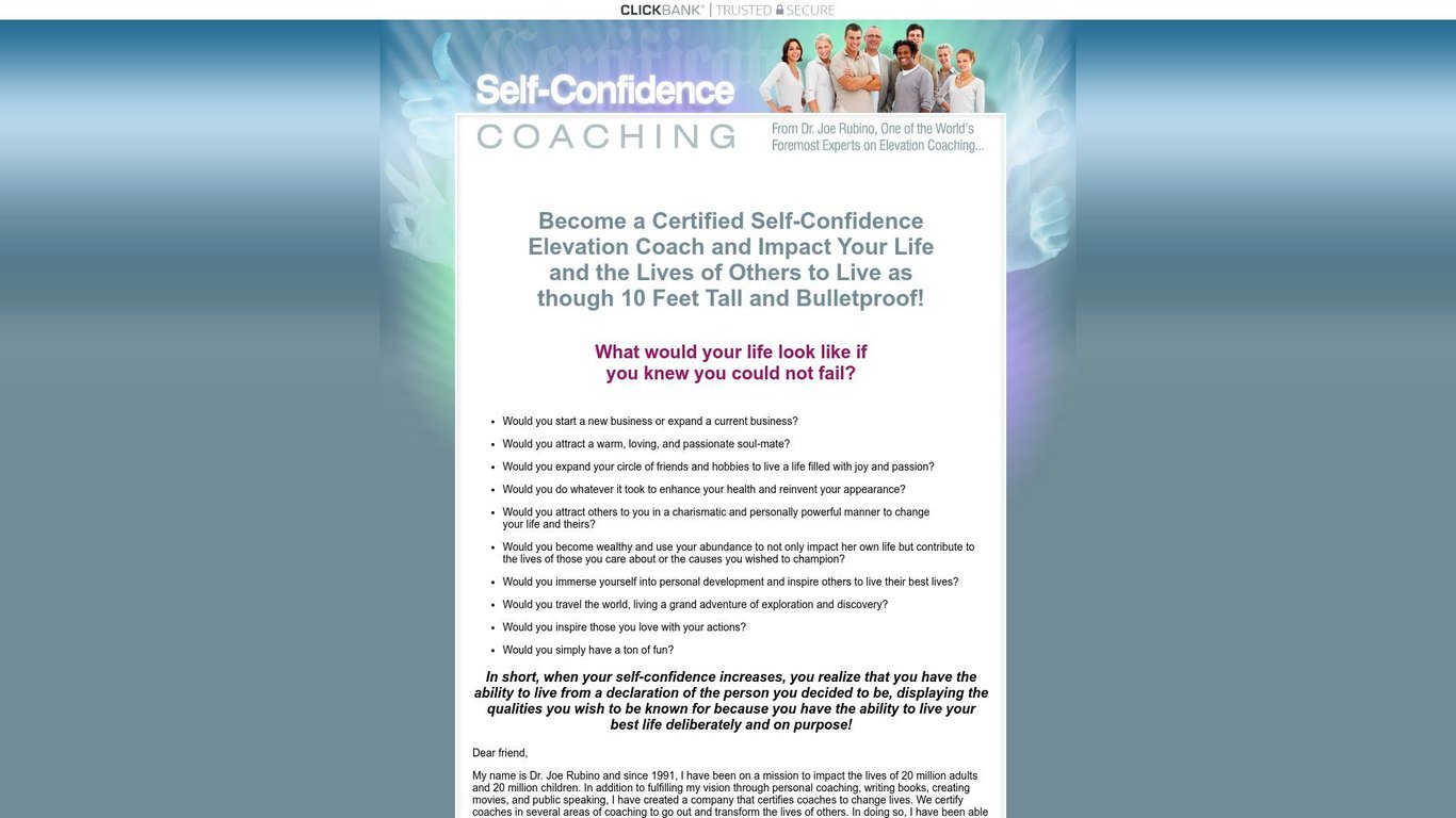 Certified SelfConfidence Coach