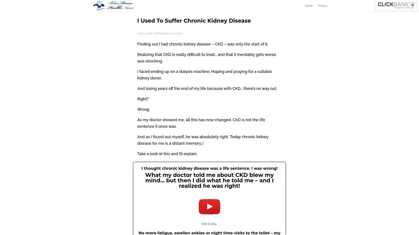 Chronic Kidney Disease Solution  CKD