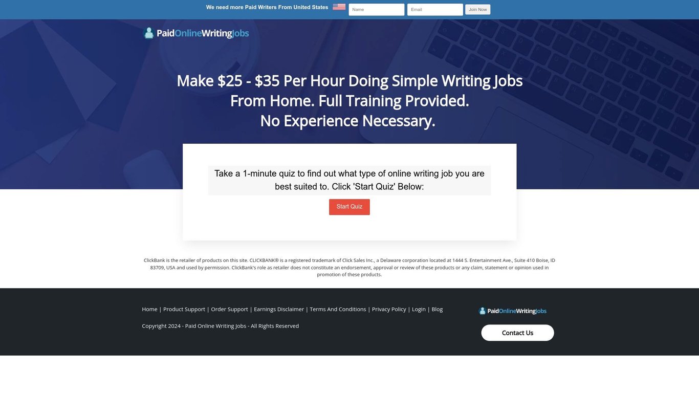 Paid Online Writing Jobs - Get Paid To Do Simple Writing Jobs Online