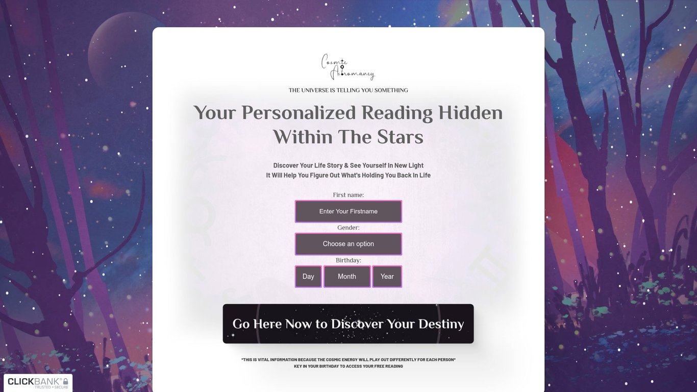 Cosmic Astromancy | 2023 Astrology Reading Offer That Really Converts!