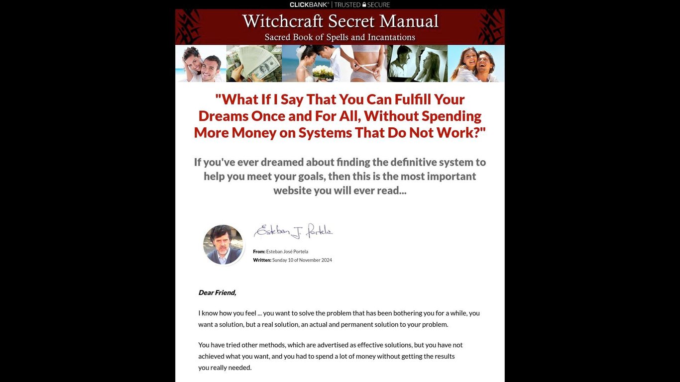 Witchcraft Secret Manual. 75% - Great Sales!