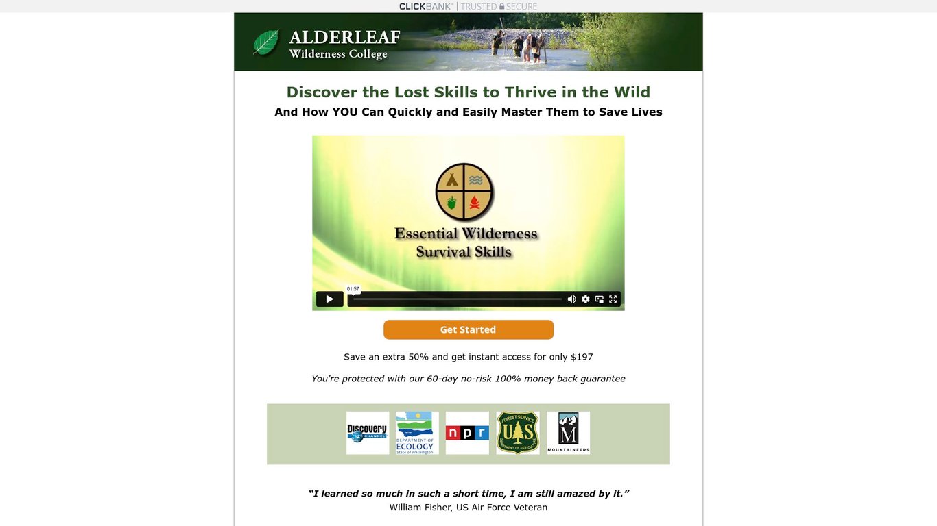 Essential Wilderness Survival Skills Online Course