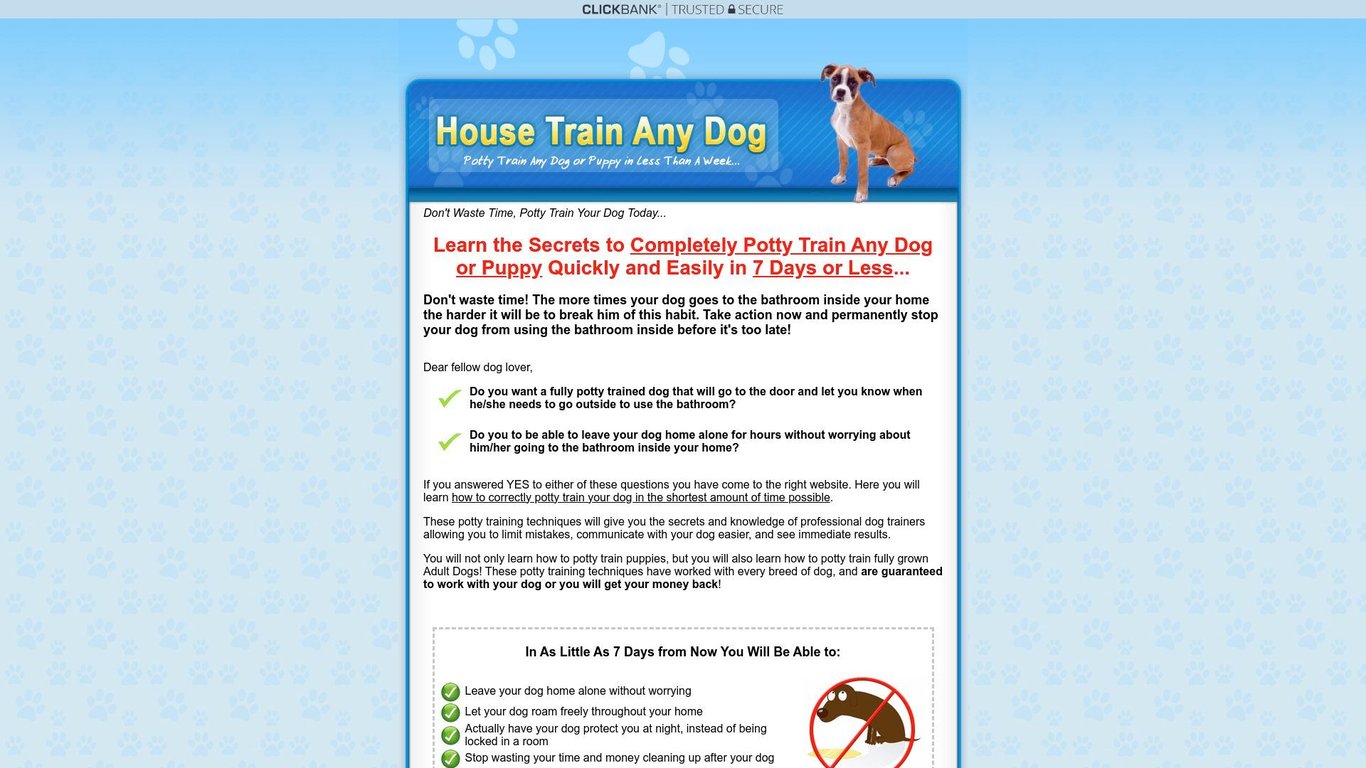 How To Housetrain & Potty Train Any Dog