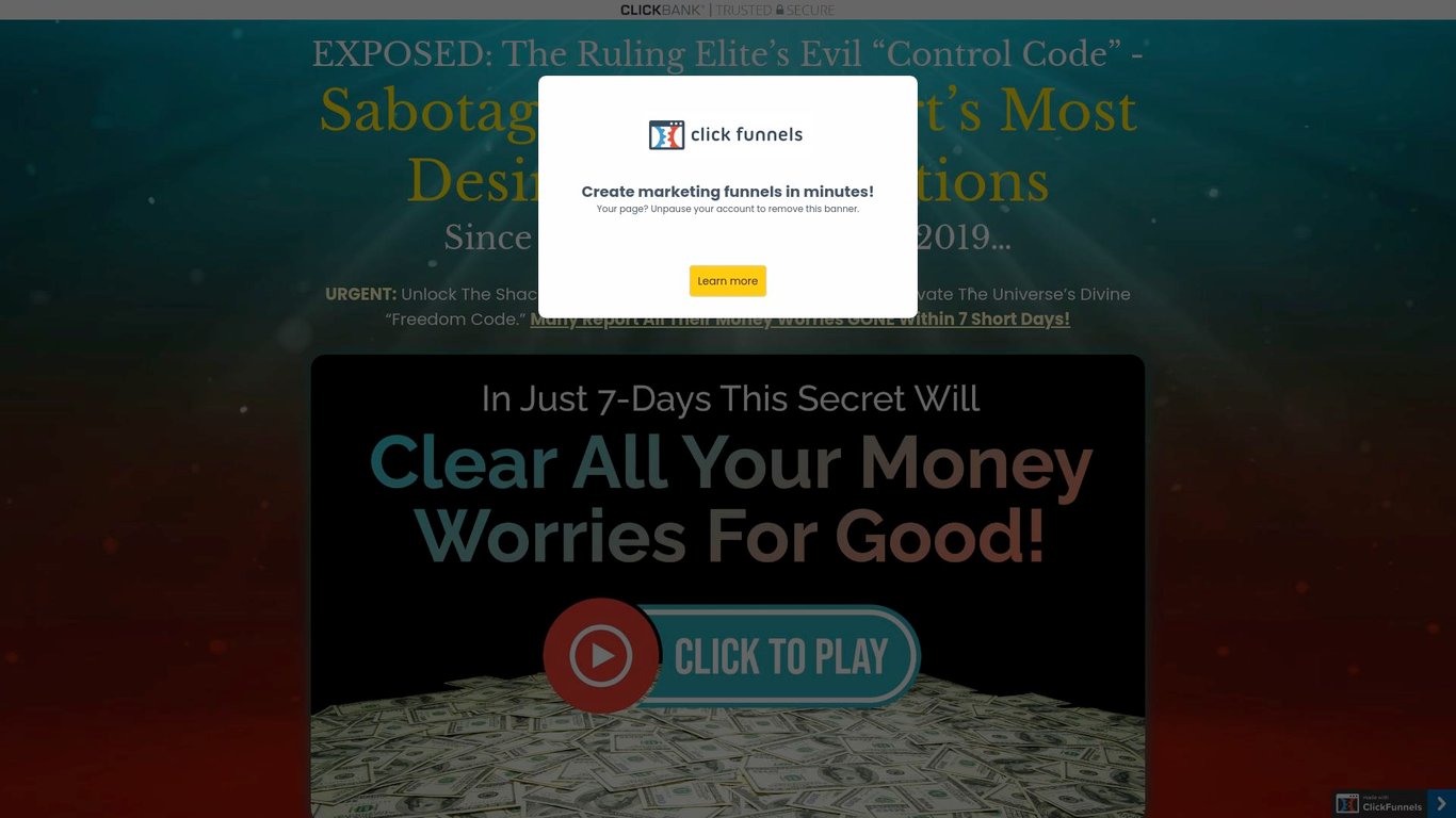 The 432 Code:  No B.S. Wealth Manifestation Offer