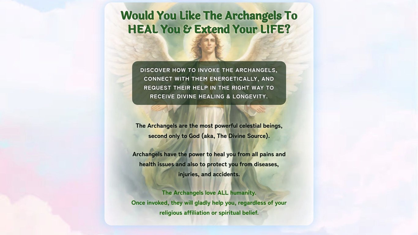 NEW '23: Archangel Health Prayers for 400 Diseases, Weight Loss...