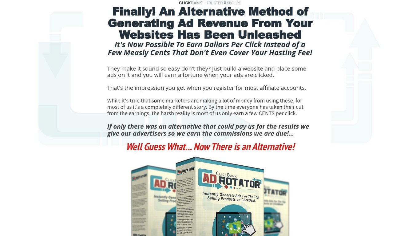 CB Ad Rotator | Generate Ads For The Top Selling Products on ClickBank