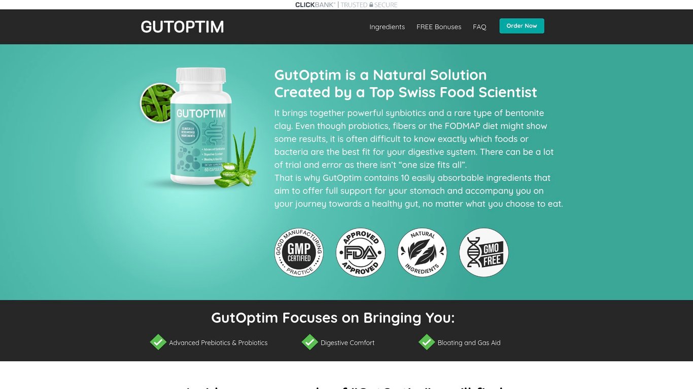 GutOptim: $4 EPC On Original Gut-Repair Formula