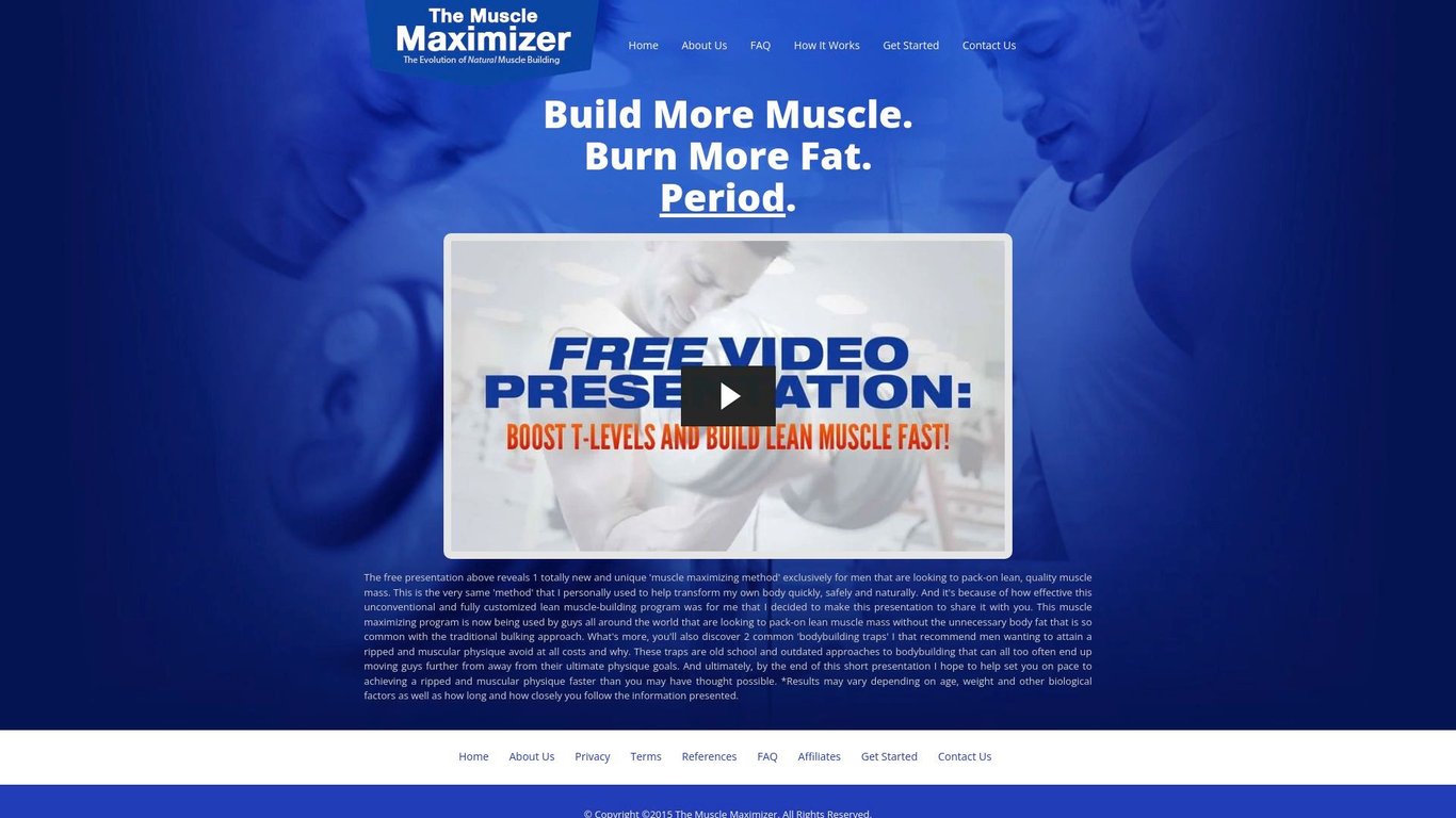 The Muscle Maximizer