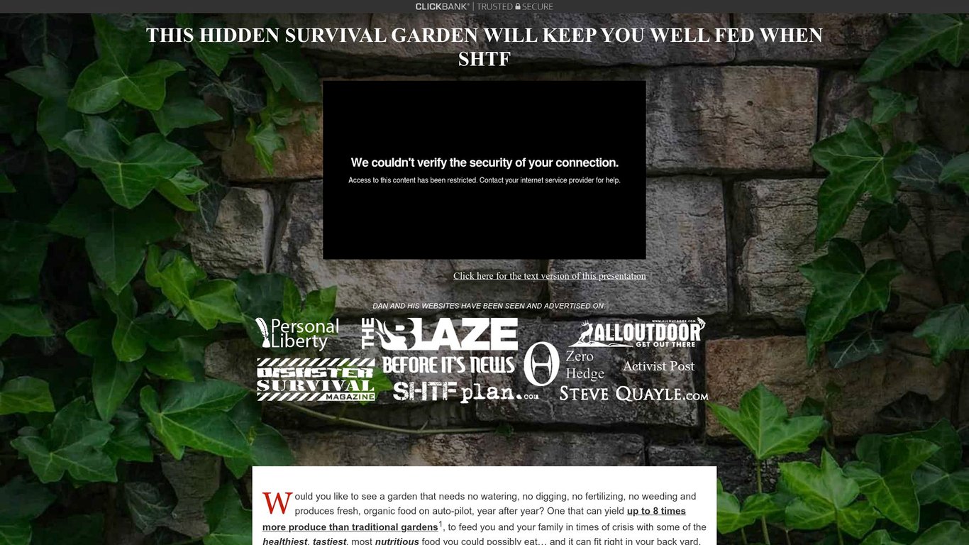 Hidden survival food farm for preppers - works like gangbusters!