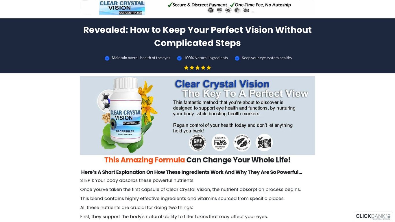 Clear Crystal Vision