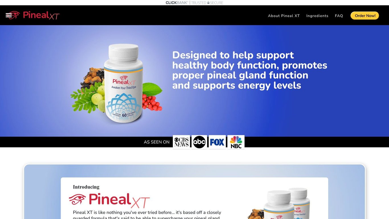 Pineal XT - Top Converting Pineal Gland and Manifestation Offer