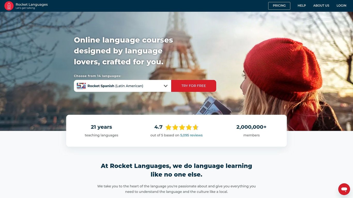 Rocket Languages: Online language learning courses