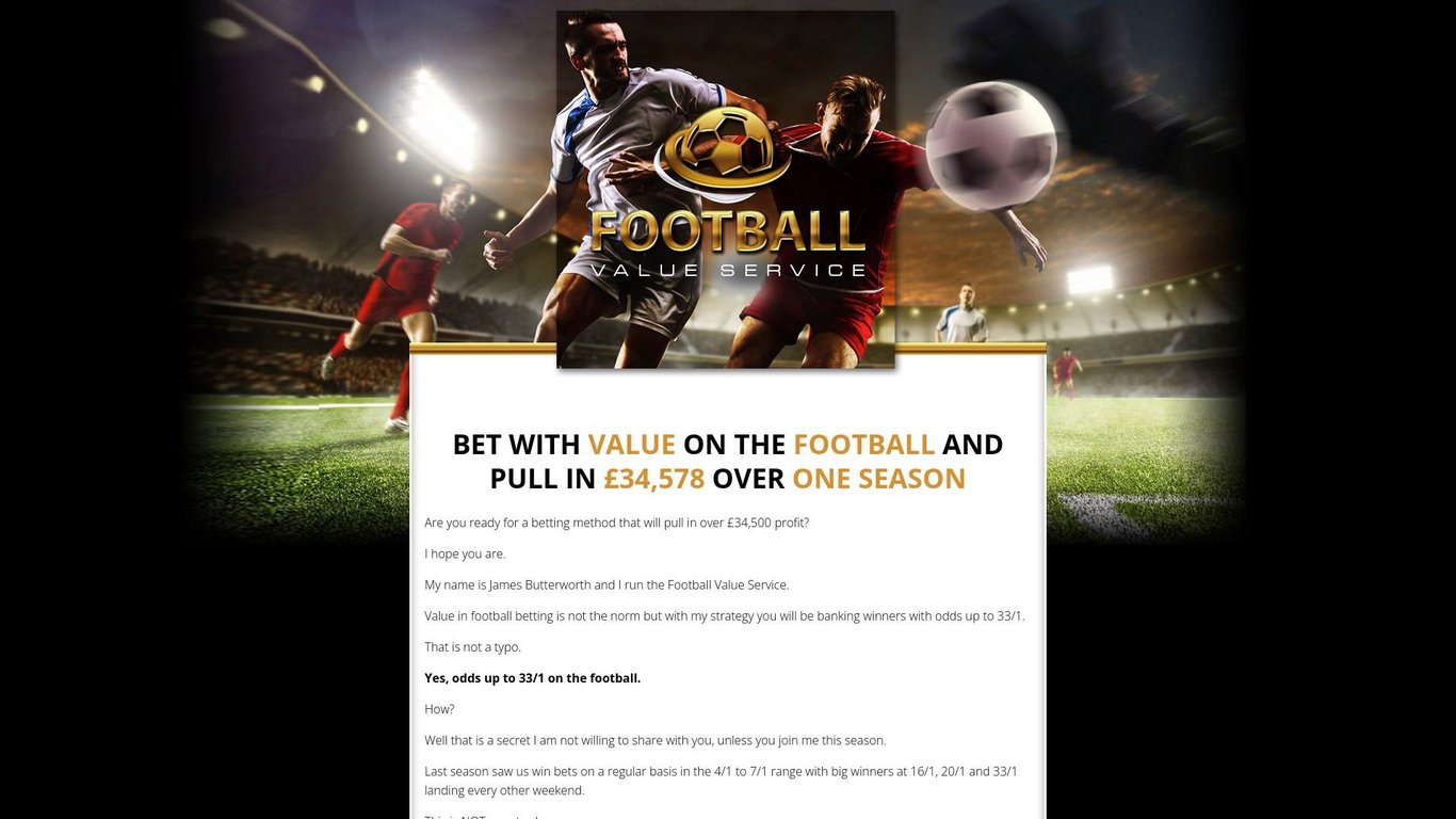 Football Value Service