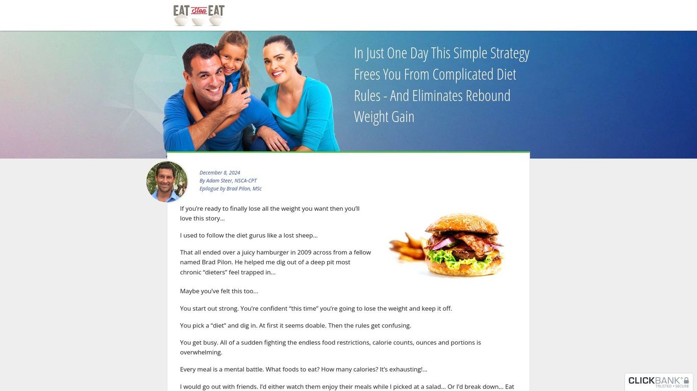 EAT STOP EAT And More Brad Pilon Bestsellers