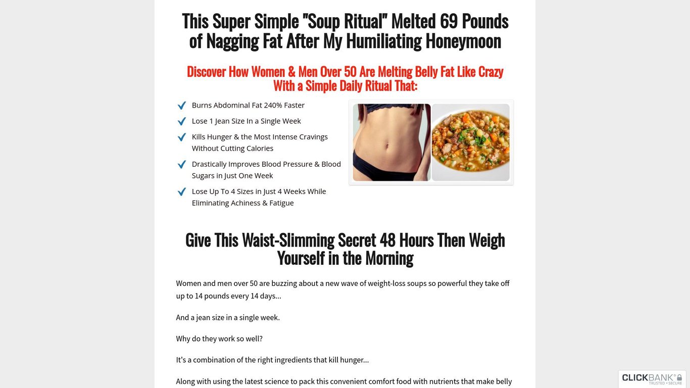 14 Day Rapid Soup Diet - The Superman of Keto Offers for 2023