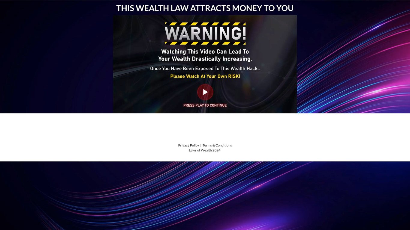 Laws of Wealth