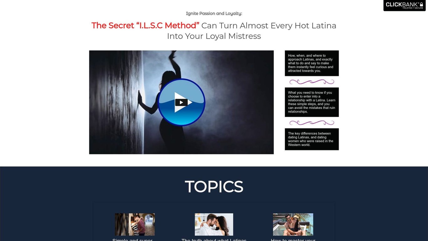 Seducing Latinas - Male Traffic Converter