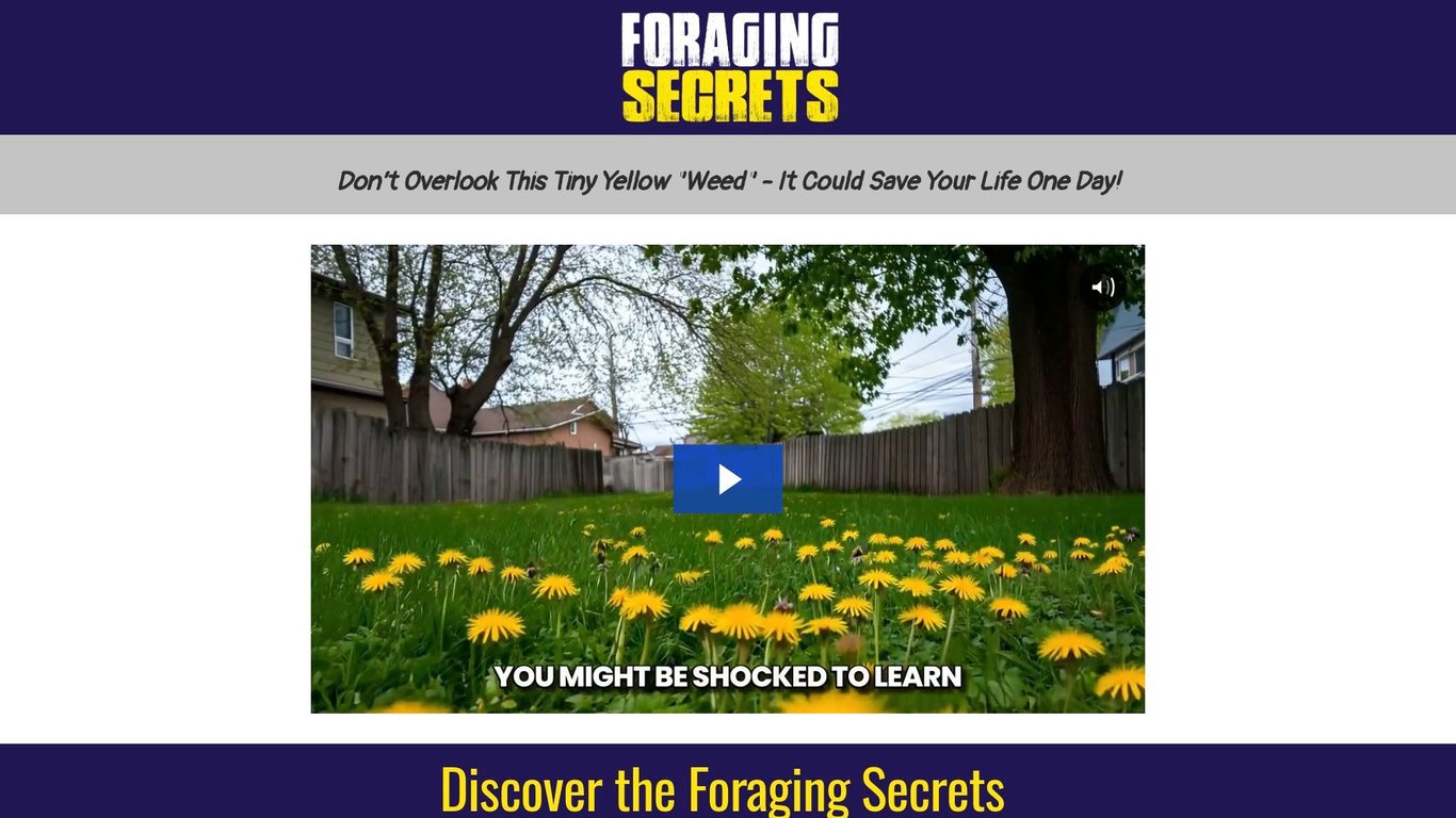 FORAGING SECRETS - Great In-Demand Survival Physical Book Offer!