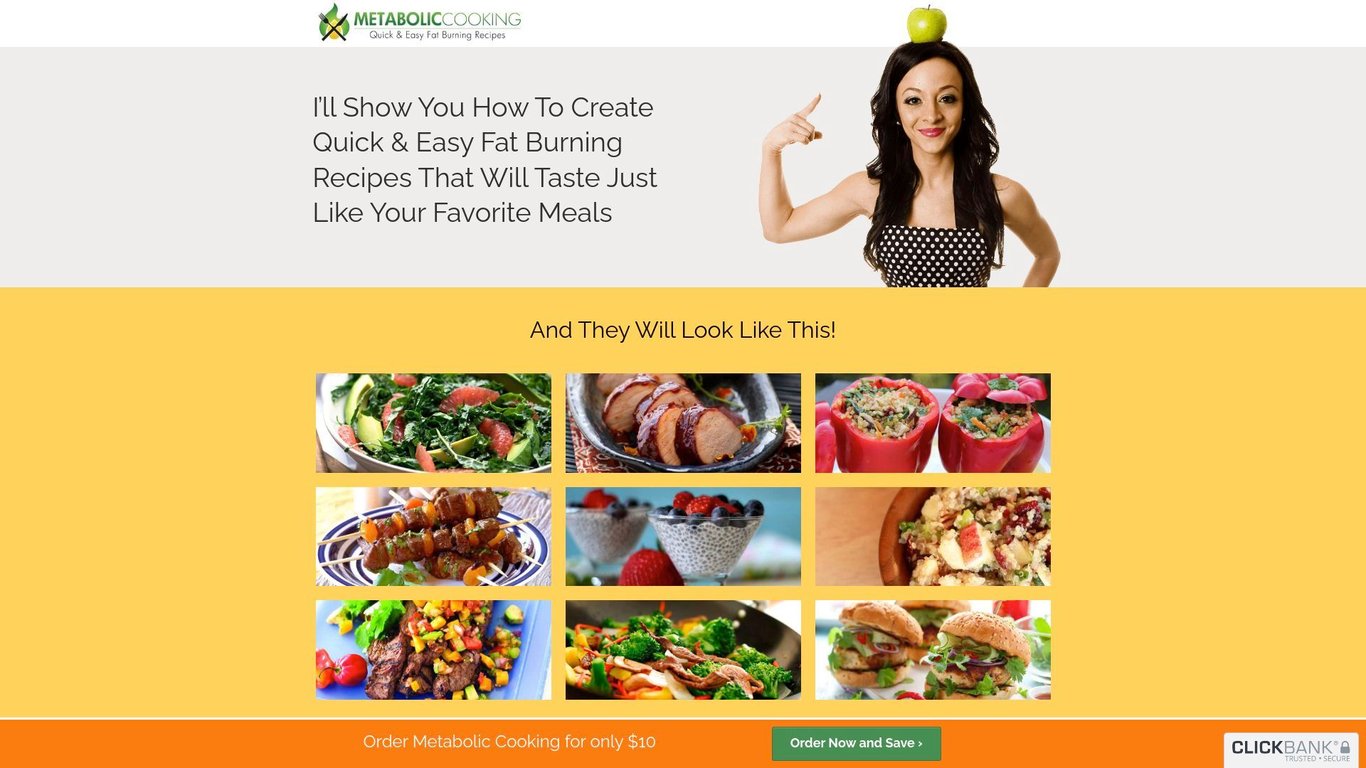 Metabolic Cooking - Fat Loss Cookbook