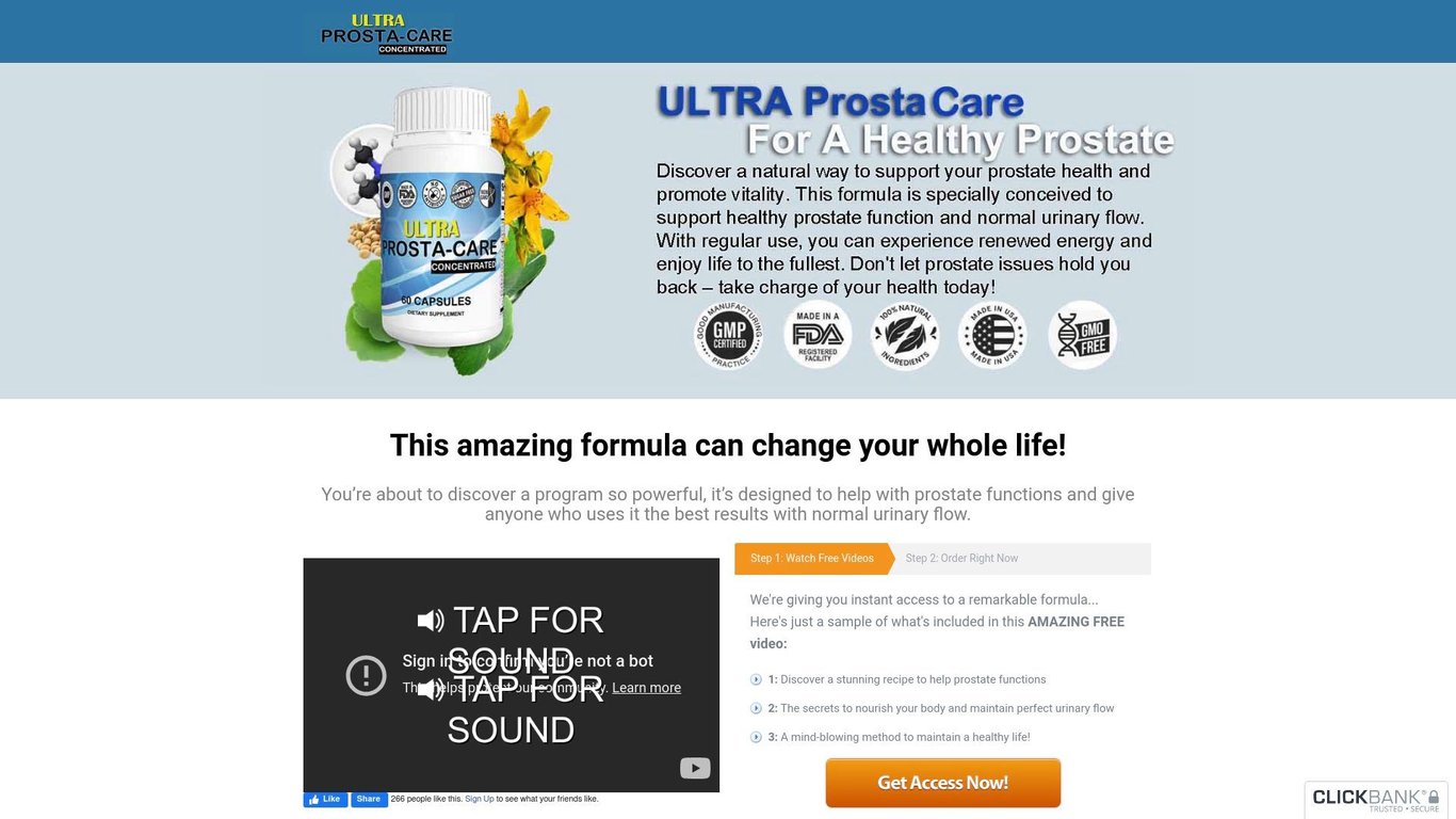 ULTRA Prosta Care