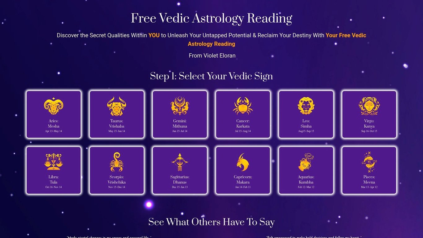 AstroVedic Reading - 1st Vedic Astrology Offer on Clickbank *DEC 2024*