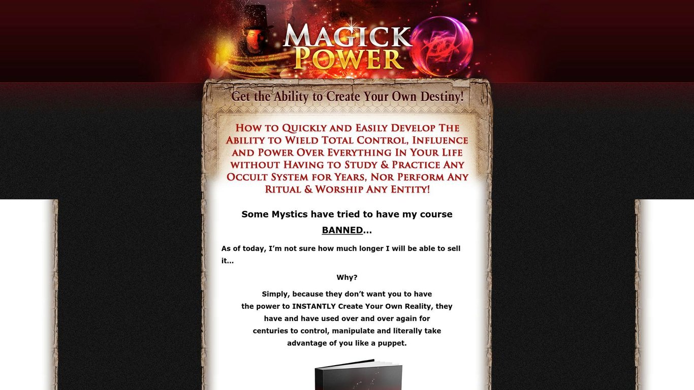 MagickPower.com - Unique Best Selling Product! 3% Conversion Rate!