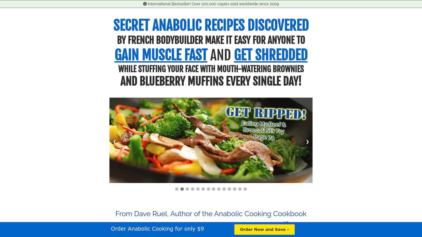 Anabolic Cooking - Muscle Building Cookbook