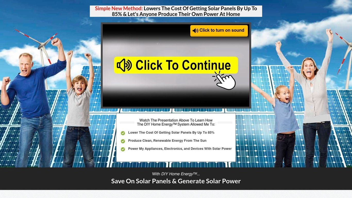 Hot Offer! Solar Power program that truly helps people! Crazy EPCs!