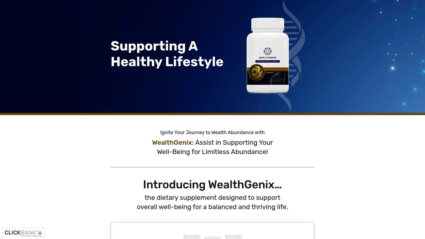 WealthGenix – First of its kind: Wealth Manifestation in Physical