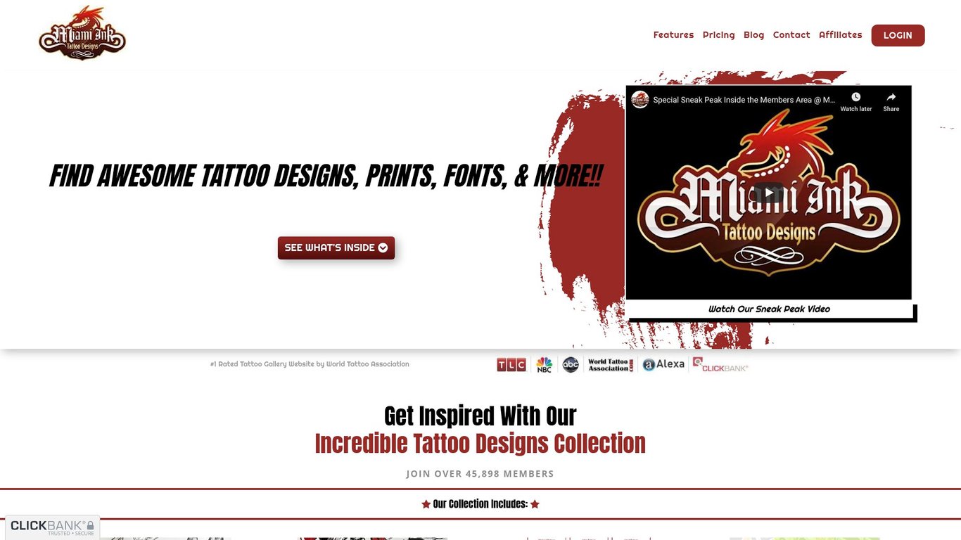 One of the Largest Tattoo Design Collections and Resources Online!