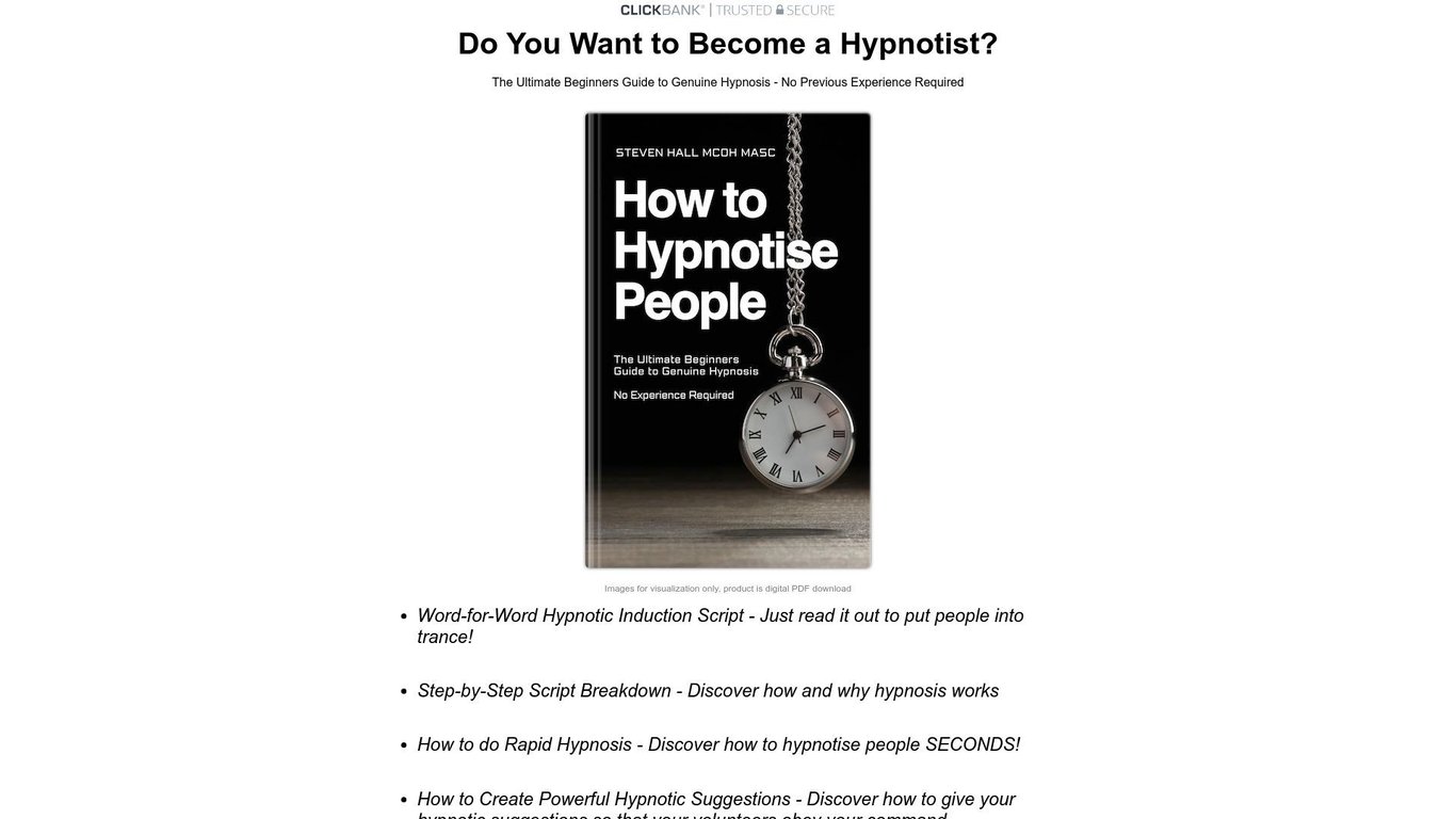 How to Hypnotise People